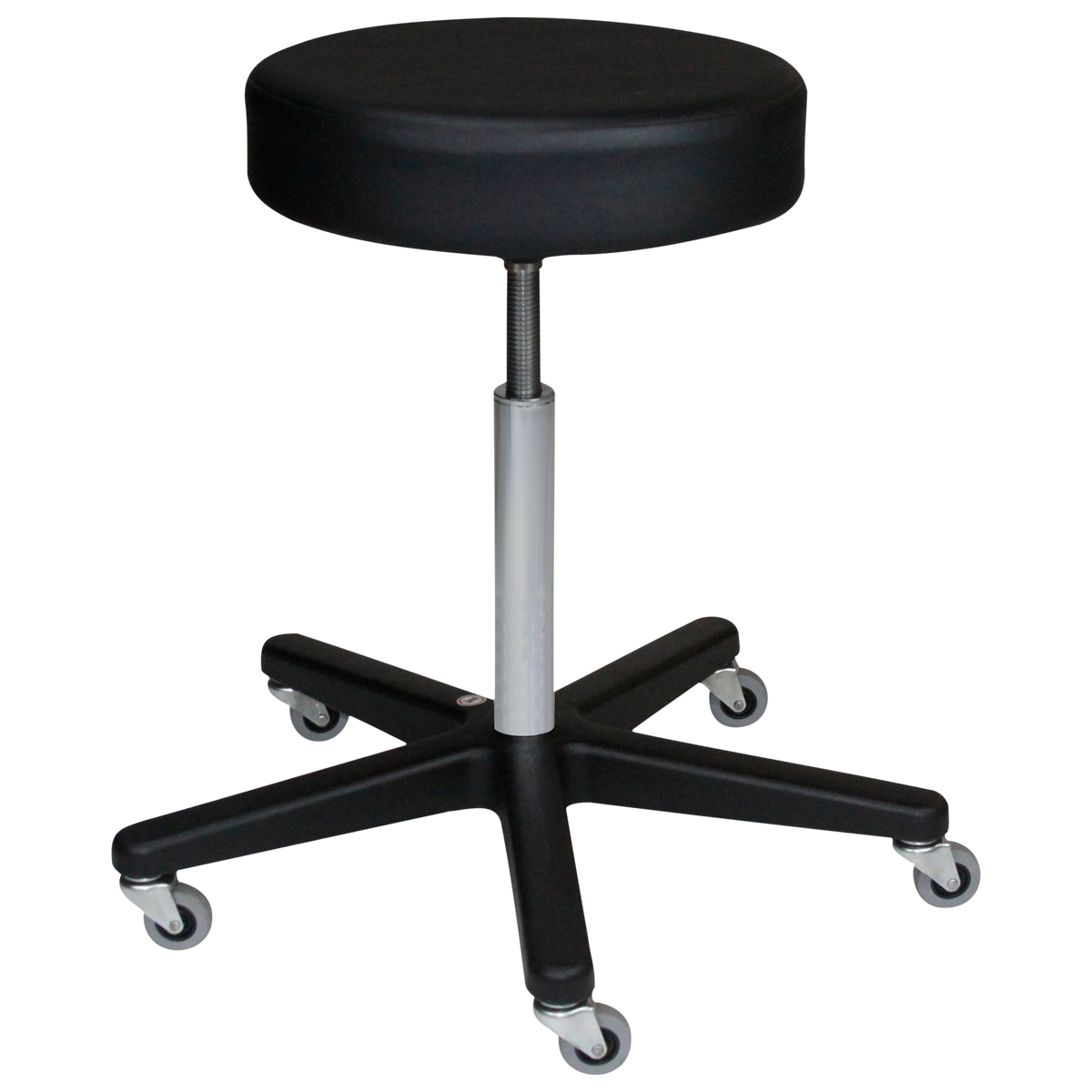 Blickman 1113 exam stool with backrest