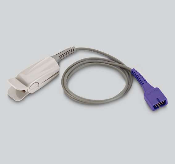 Stryker Nellcor DURASENSOR Adult Reusable Finger Clip SpO2 Sensor - 11996-000060