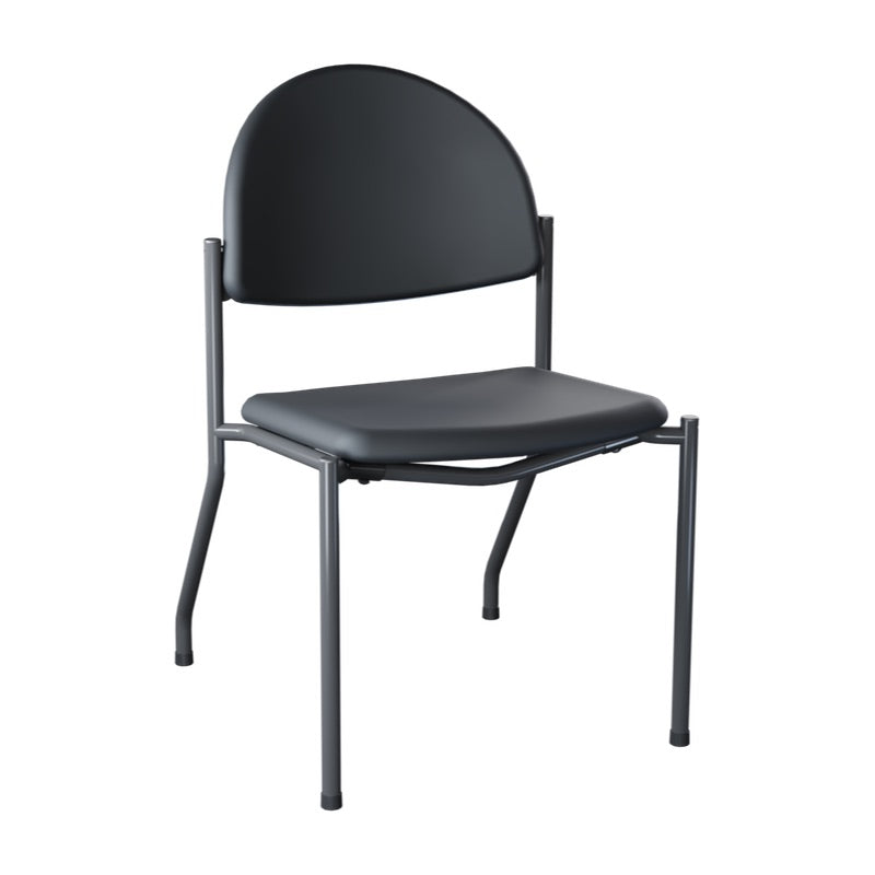 1200-Side_without_armrest_Black_Satin-whitebg