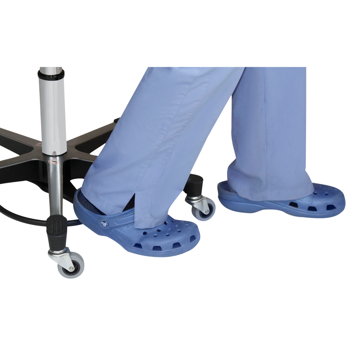 Blickman Foot Operated Exam Stool detail