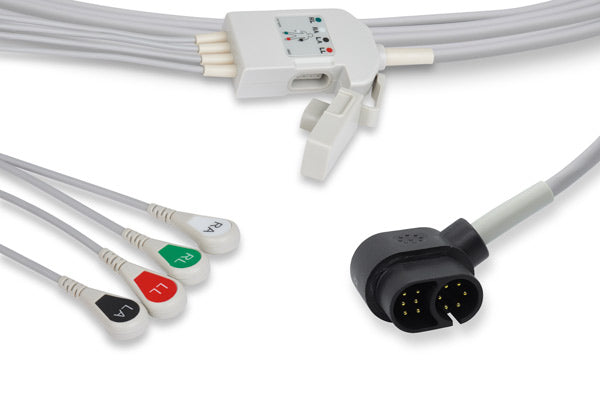 Cables & Sensors Zoll Compatible Direct-Connect EKG Cable - 8300-0803-01