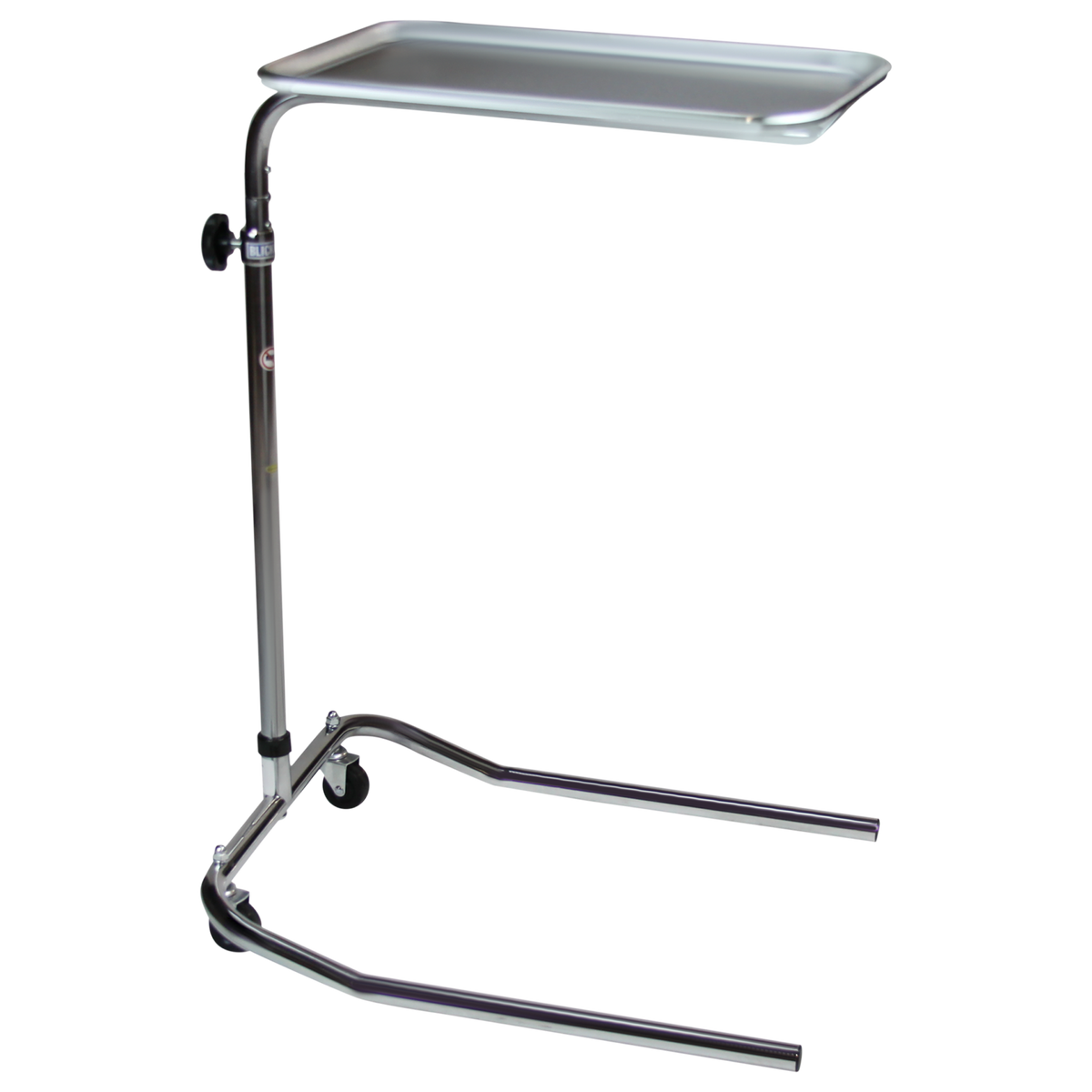Blickman 1515 single pole chrome instrument stand