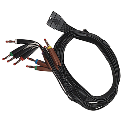 Schiller 10-Wire Patient ECG Cable, Banana Plug, AHA for FT-1 (2.400331)