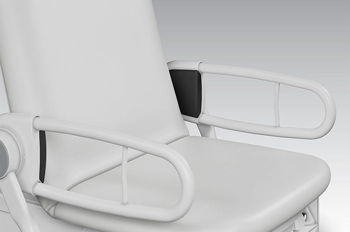 Midmark Patient Support Rails close-up