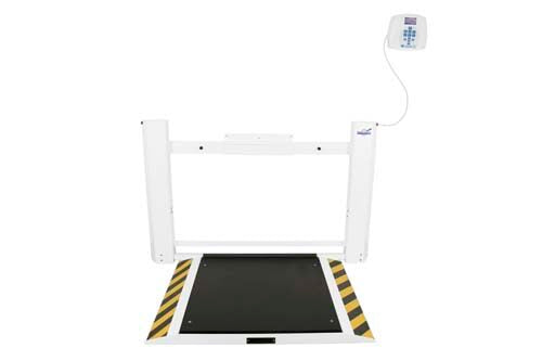 Health o meter 2900KL-AM wall-mounted fold-up wheelchair scale