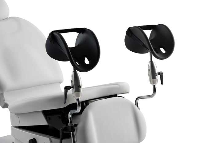 Midmark Procedure Chair Articulating Knee Crutches