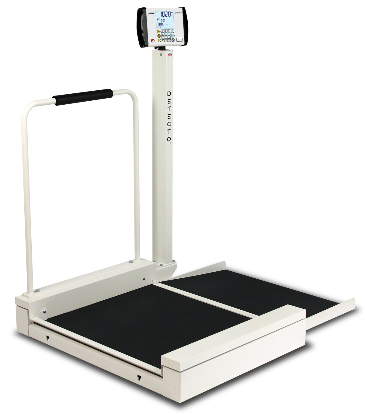 Detecto 6495 Stationary Digital Wheelchair Scale - view 2