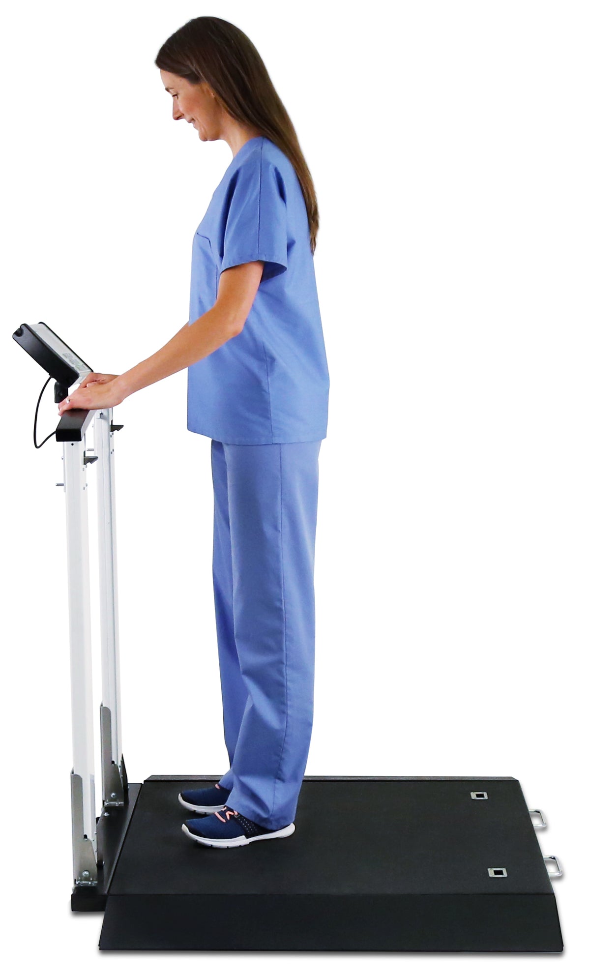 Detecto 6560 Portable Wheelchair Scale with Folding Column - view 4
