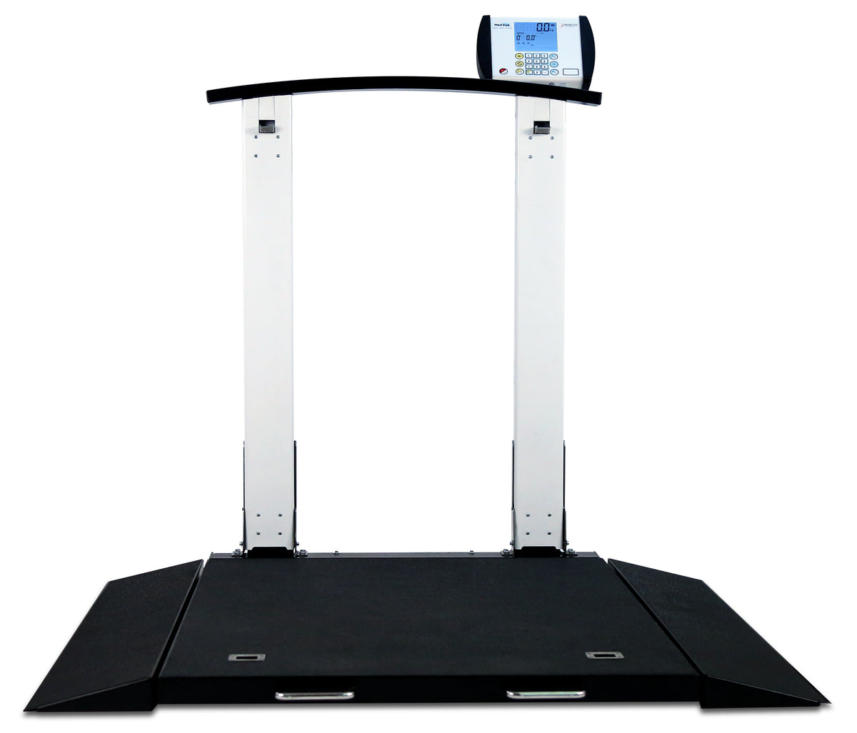 Detecto 6560 Portable Wheelchair Scale with Folding Column - view 2