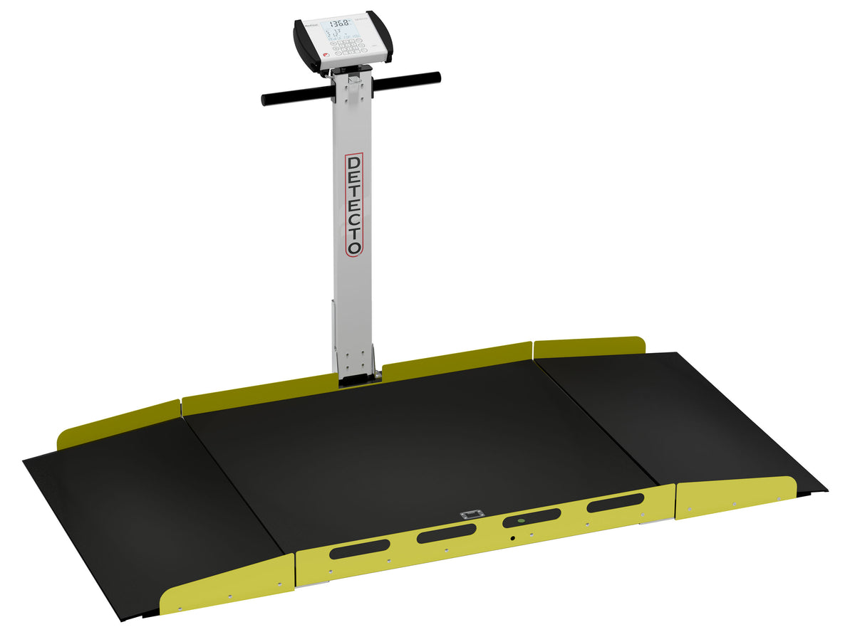Detecto 7150 Fold-Up Portable ADA Wheelchair Scale