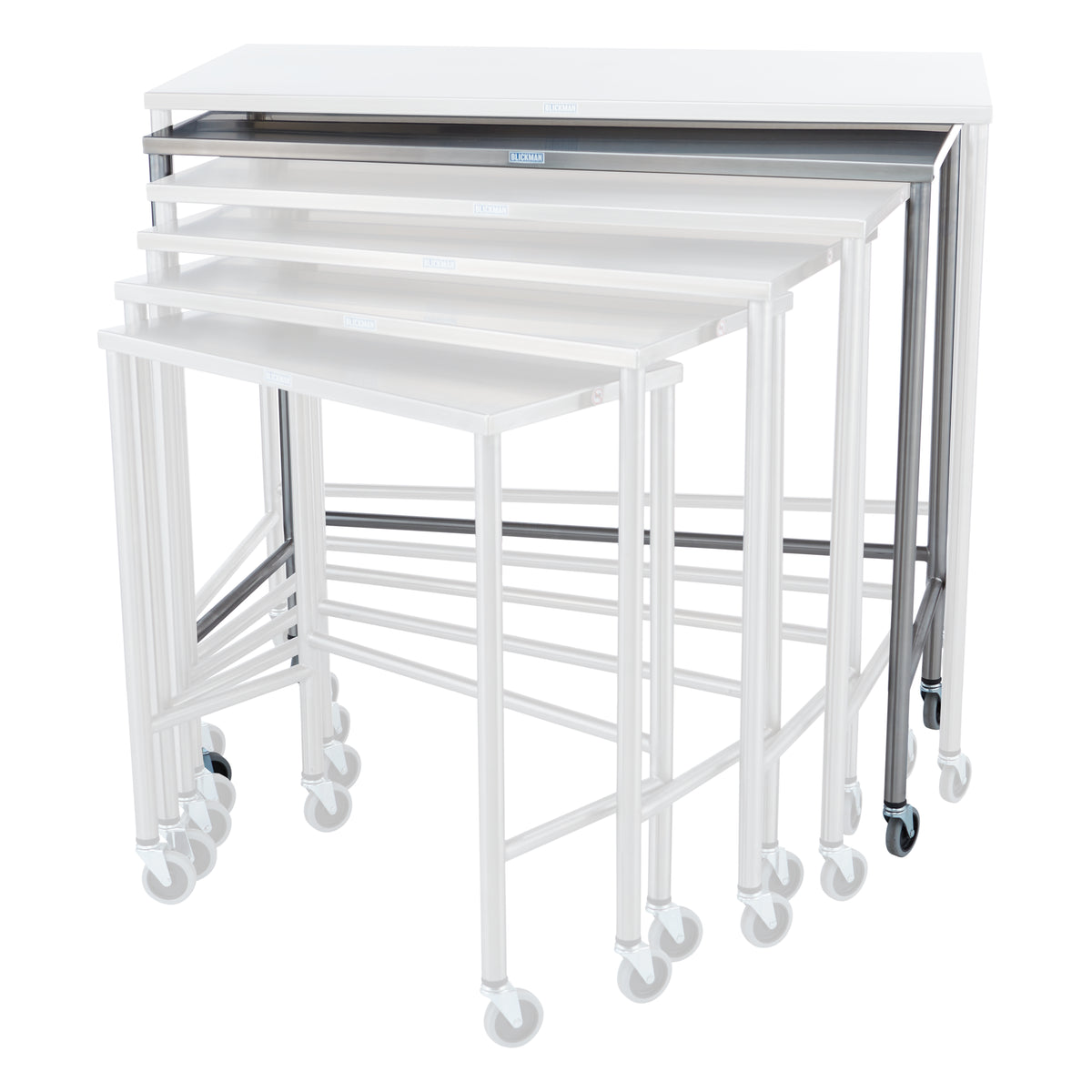 Blickman 7823SS second nested table
