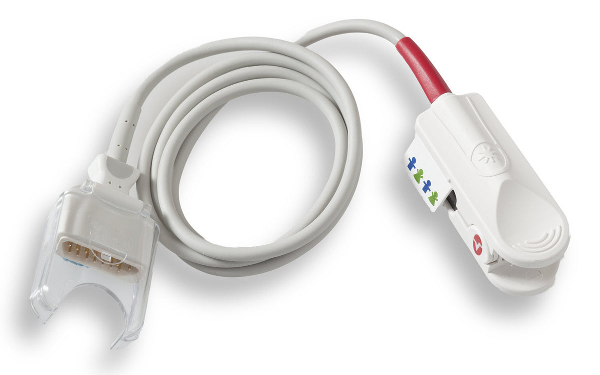 ZOLL Masimo Rainbow DCIP Pediatric Reusable Sensor, SpO2/SpCO/SpMet, 3 ft – X Series (8000-000372)
