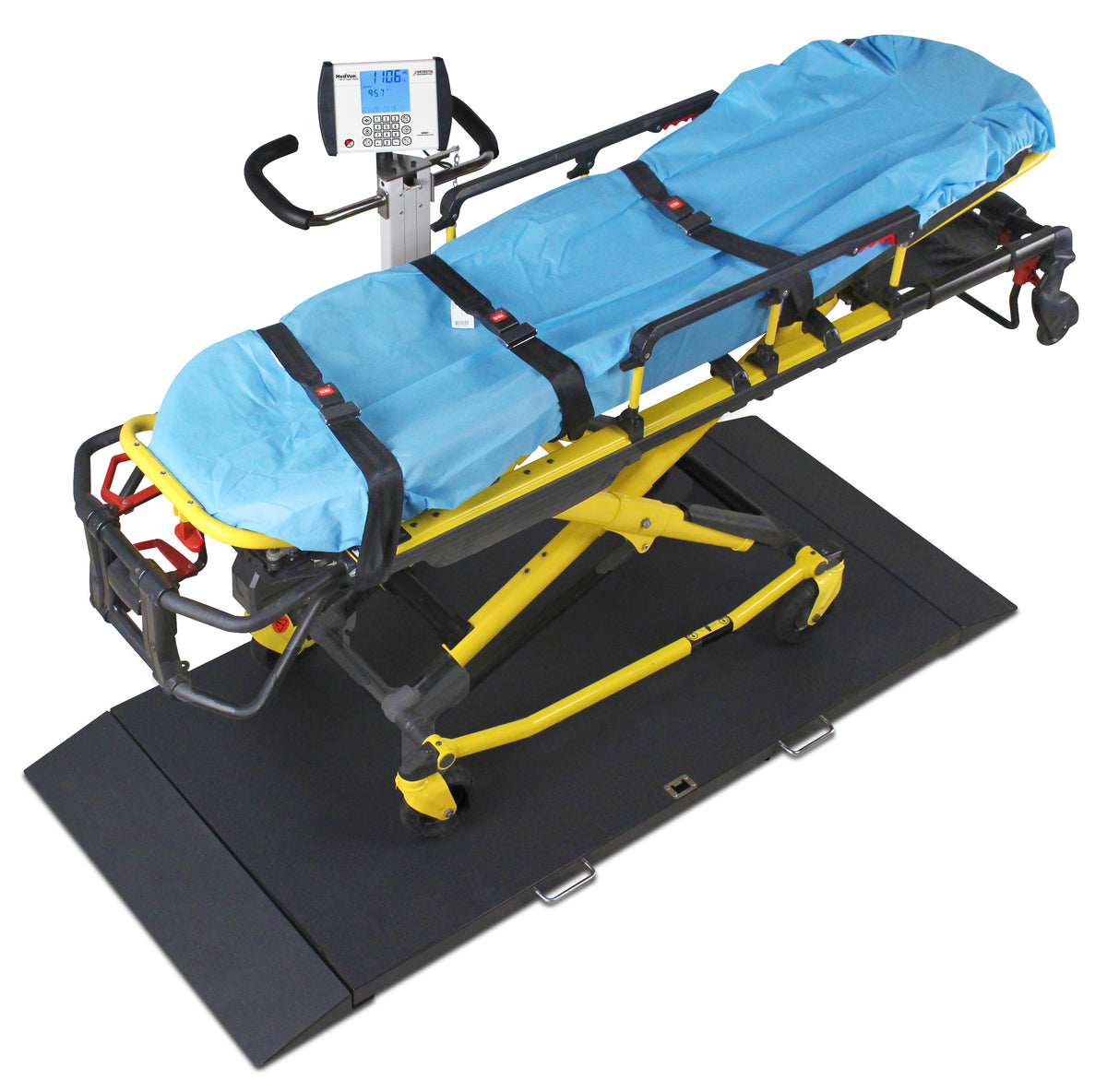 Detecto 8550 Portable Stretcher Scale with Folding Column - view 2