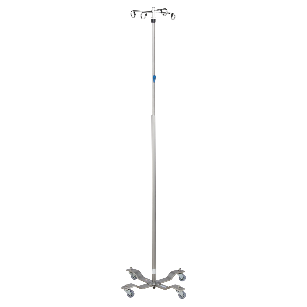 Blickman 8889SS-4 IV stand with 4 hooks