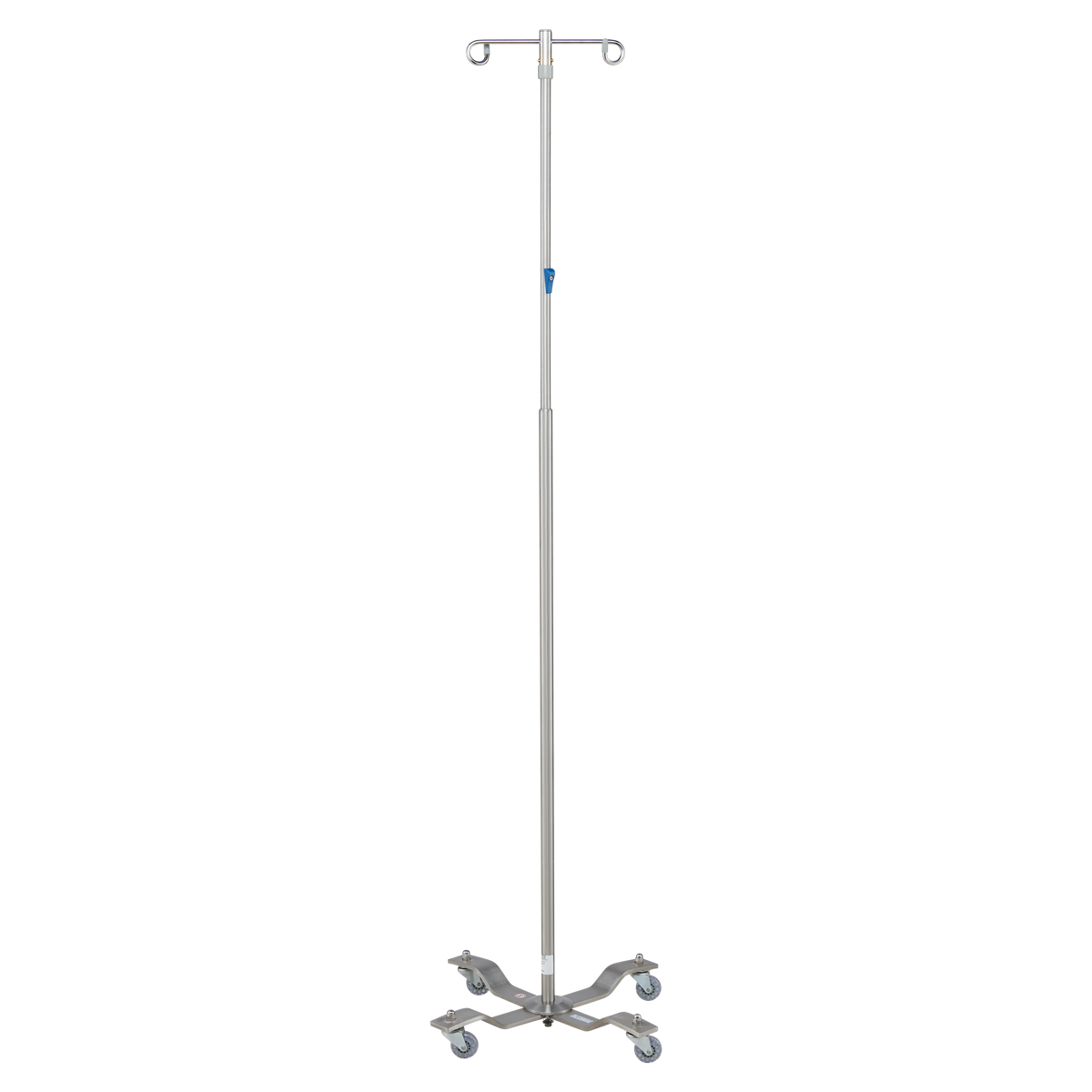 Blickman 8889SS heavyweight stainless steel IV stand