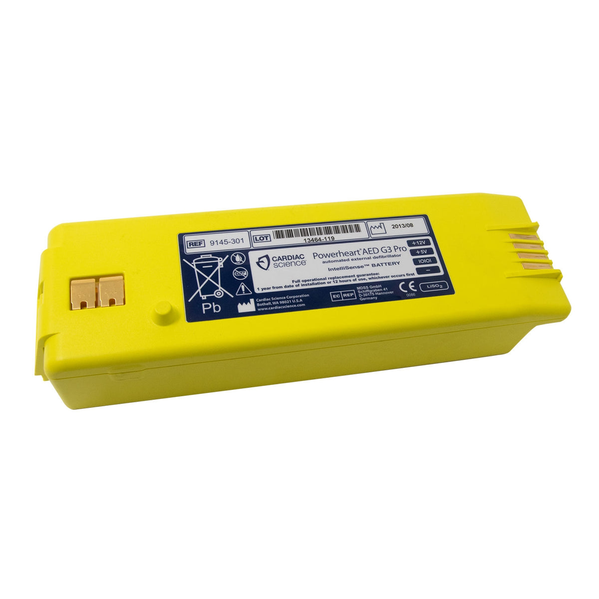 ZOLL Powerheart G3 Pro IntelliSense Lithium Battery – Model 9300P (9145-301)