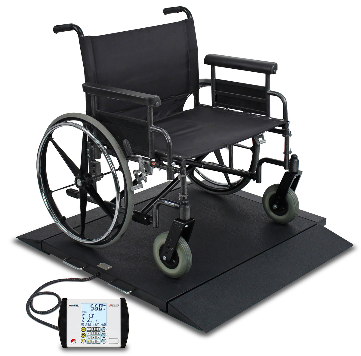 Detecto BRW1000 Portable Digital Wheelchair Scale - view 2