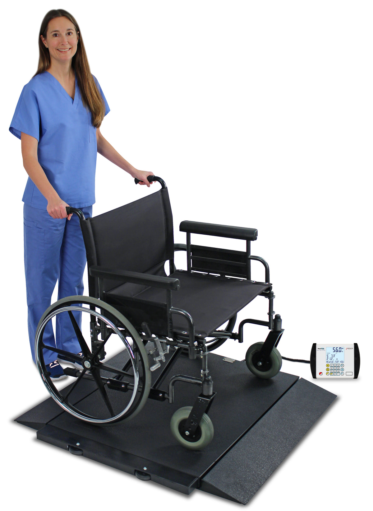 Detecto BRW1000 Portable Digital Wheelchair Scale - view 3