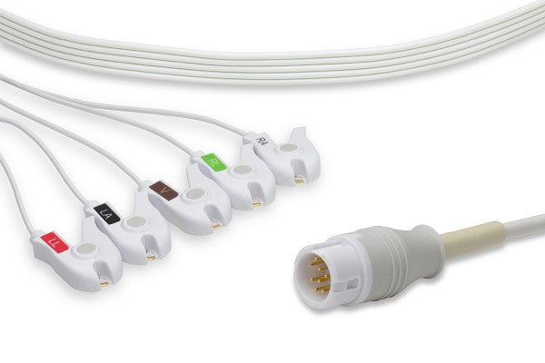 Cables & Sensors Philips Compatible Disposable Direct-Connect ECG Cable - M1977A