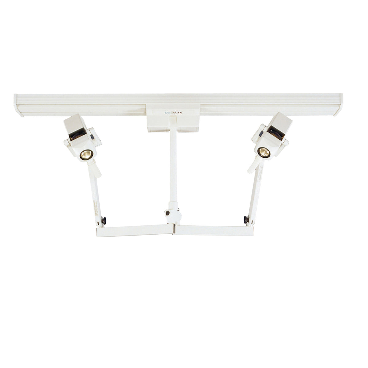 Burton CoolSpot II double heads on Fastrac ceiling track