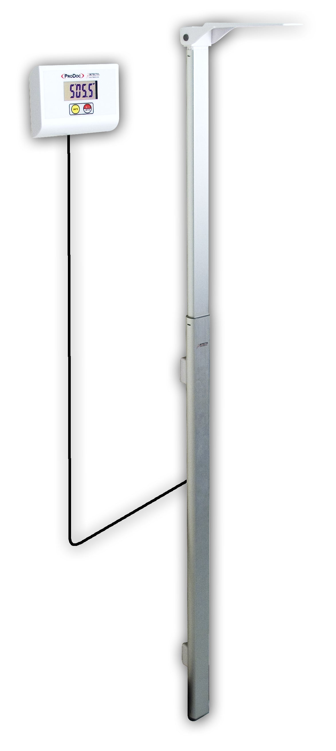 Detecto DHRWM Wall-Mount Digital Height Rod