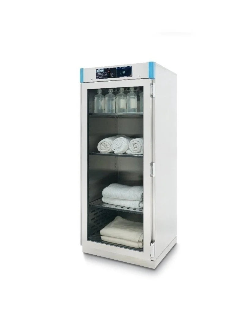 Blickman single chamber freestanding blanket and fluid warming cabinet