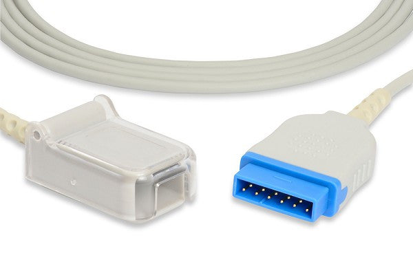 Cables & Sensors GE Healthcare > Marquette Compatible SpO2 Adapter Cable - 7 ft.