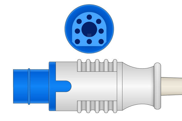 Cables & Sensors Philips Compatible SpO2 Adapter Cable - M1941A