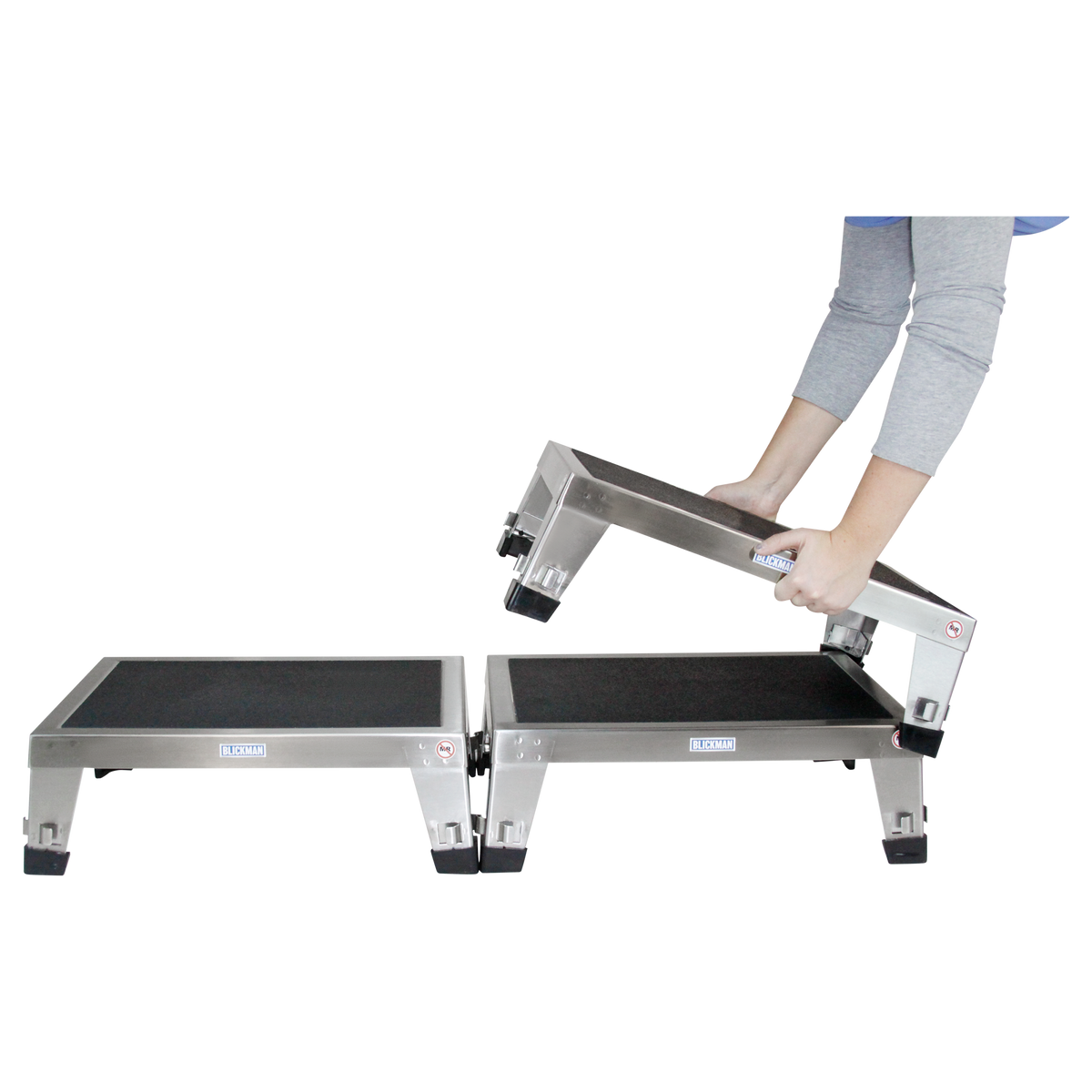 Blickman EZ Stacking Stools stacked