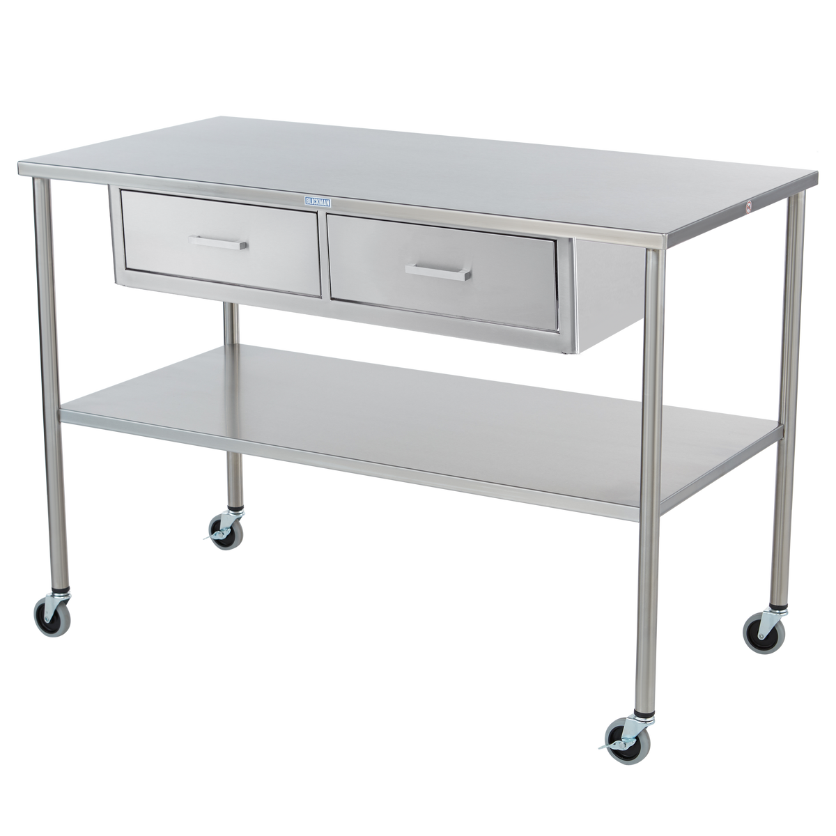 Blickman Howard instrument table with optional drawers