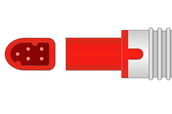 Cables & Sensors Mindray > Datascope Compatible IBP Adapter Cable with Edwards Connector - 040-000054-00