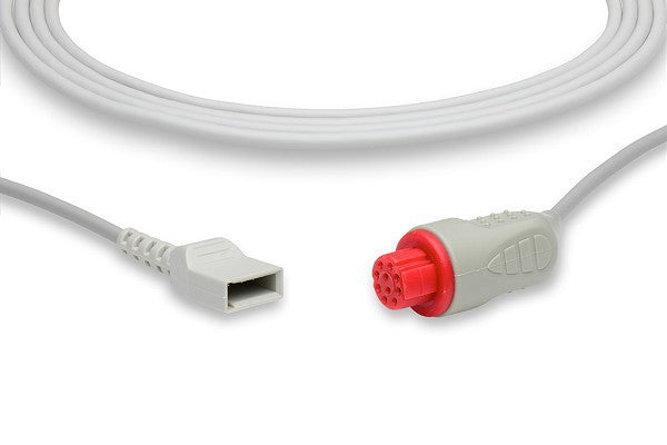 Cables & Sensors Datex Ohmeda Compatible IBP Adapter Cable with Utah Connector - 650-217
