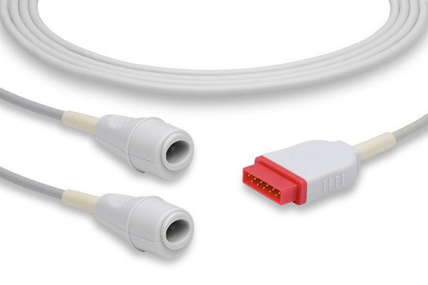 Cables & Sensors GE Healthcare > Marquette Compatible IBP Adapter Cable - 2021197-003 with Edwards Connector