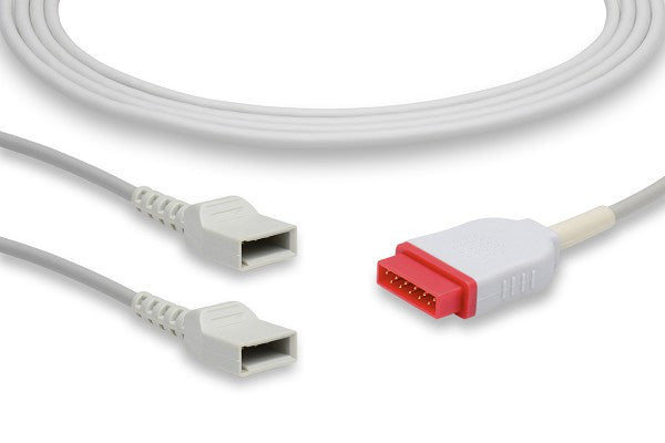 Cables & Sensors GE Healthcare > Marquette Compatible IBP Adapter Cable - 2016997-003 (Utah Connector)