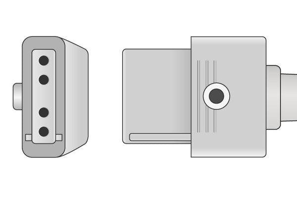 Cables & Sensors Utah Connector Compatible IBP Disposable Transducer - P01733 (Box of 20)