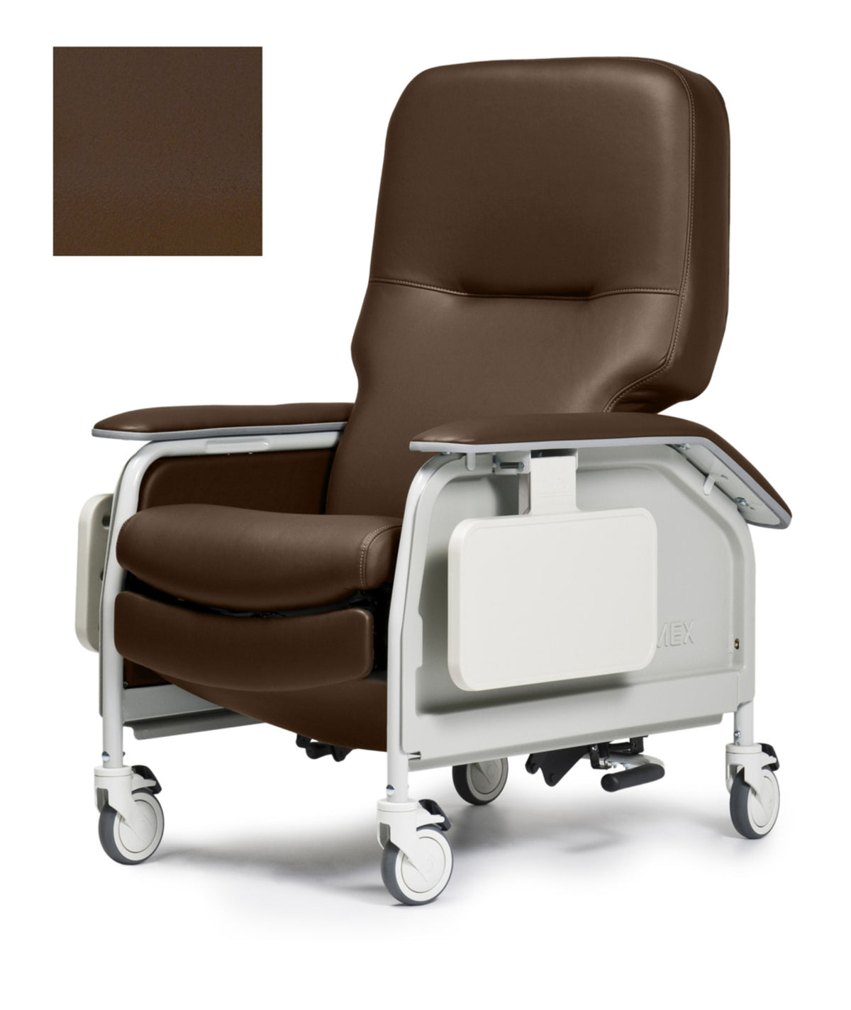 Lumex 566G Deluxe Clinical Care Recliner in Chestnut