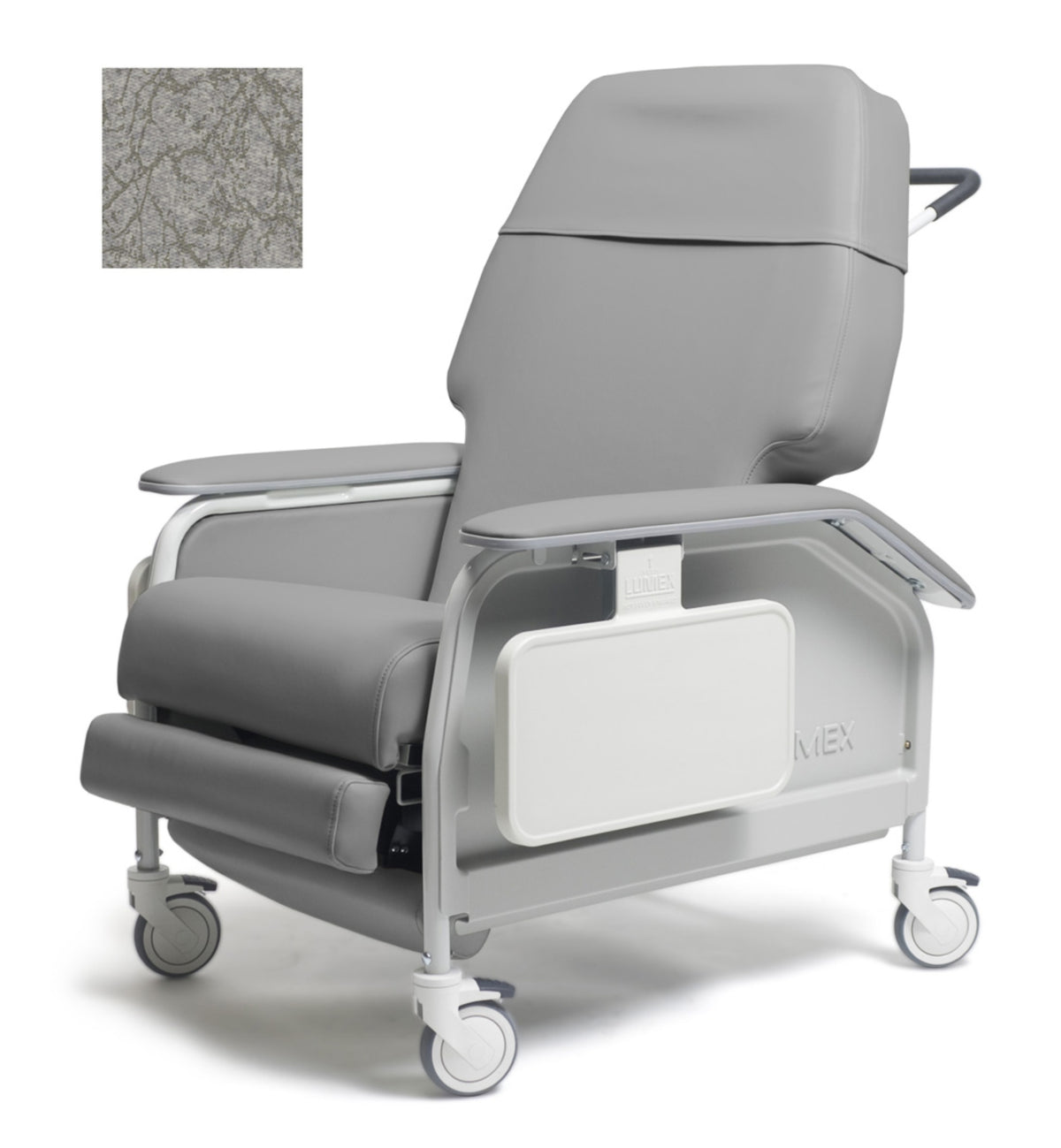 Lumex 587W Extra-Wide Clinical Care Recliner in Cobblestone