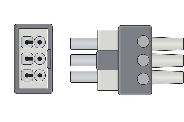 Philips Compatible ECG Leadwire - M1603A by Cables & Sensors