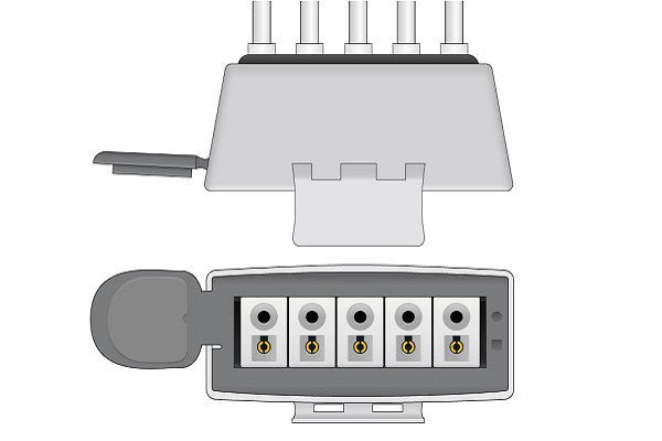 Cables & Sensors Philips Compatible ECG Telemetry Leadwire - M2593A