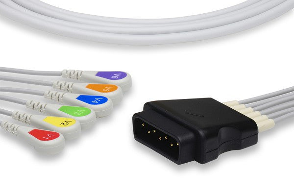 Cables & Sensors Stryker > Medtronic > Physio Control Compatible ECG Leadwire - 11110-000103