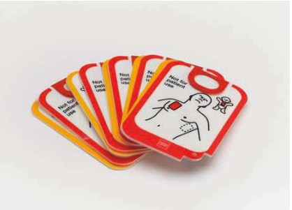 Stryker LIFEPAK CR2 Training Electrode Set (5 Sets) - 11250-000140