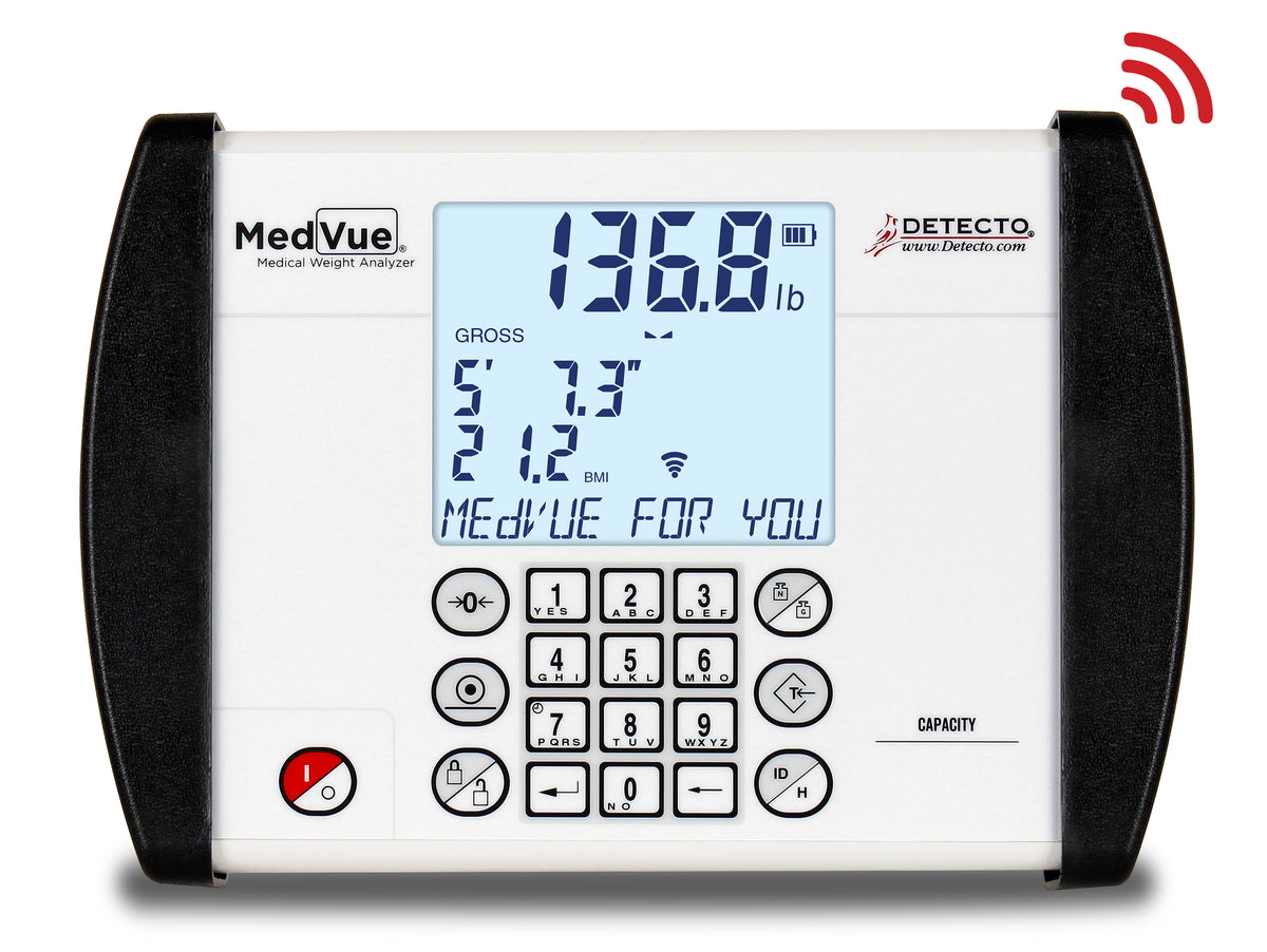 Detecto weight indicator compatible with WIN-DDE software