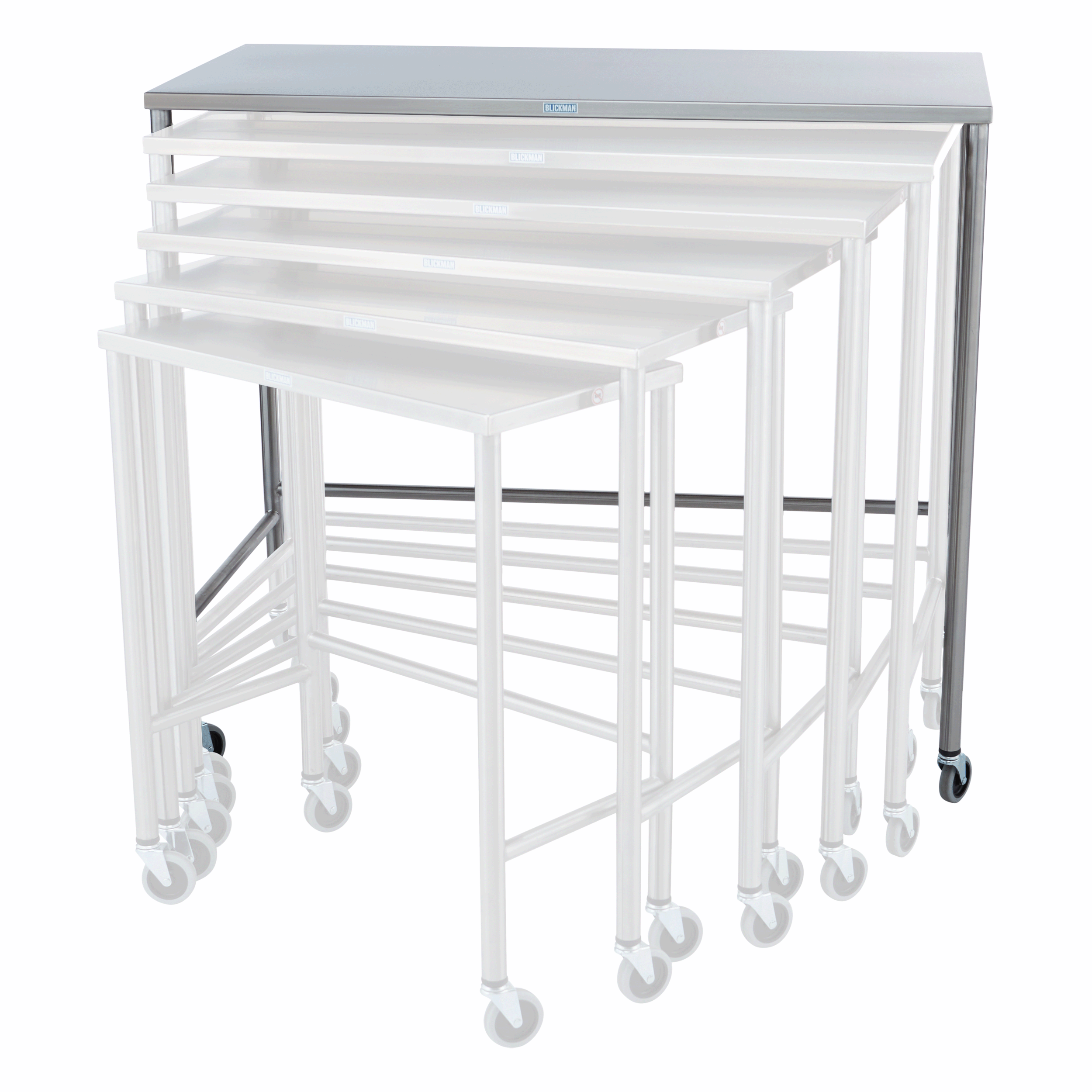 Blickman nested tables nesting together