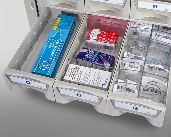 Capsa Healthcare NexsysADC 4T Bundle 2: Secure Automated Medication Dispensing Cabinet with 2 CAM and 2T Cassette