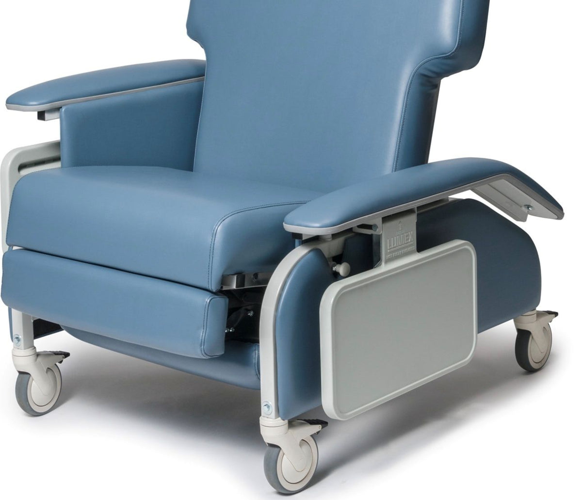Lumex 587WD Extra-Wide Drop-Arm Clinical Care Recliner