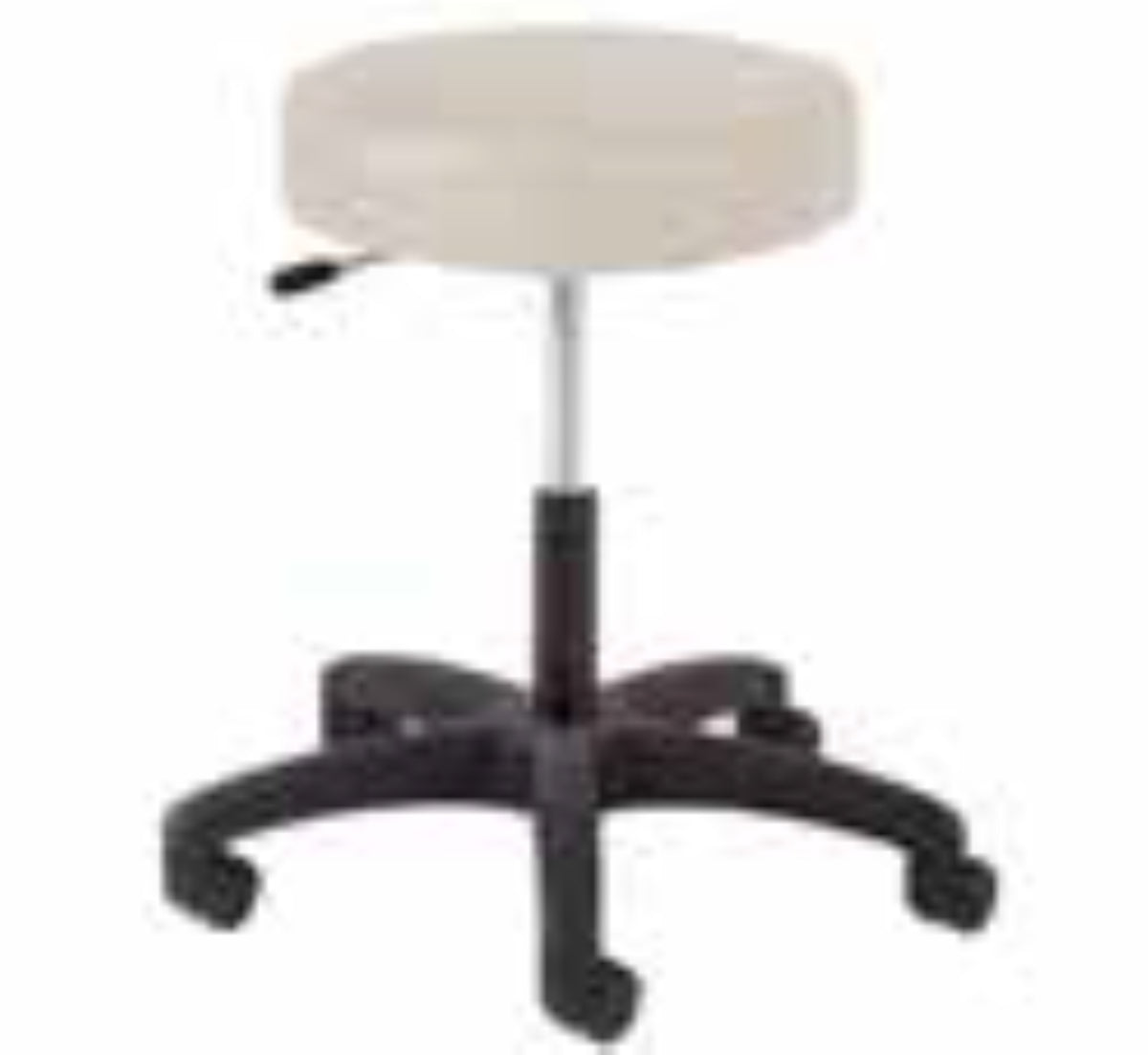 Lumex 9501 physician stool with black composite base