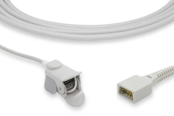 Cables & Sensors Short Pediatric Clip SpO2 Sensor - Nonin Compatible - 8000AP