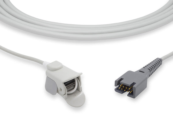Cables & Sensors Short Pediatric Clip SpO2 Sensor - Masimo Compatible - 1864
