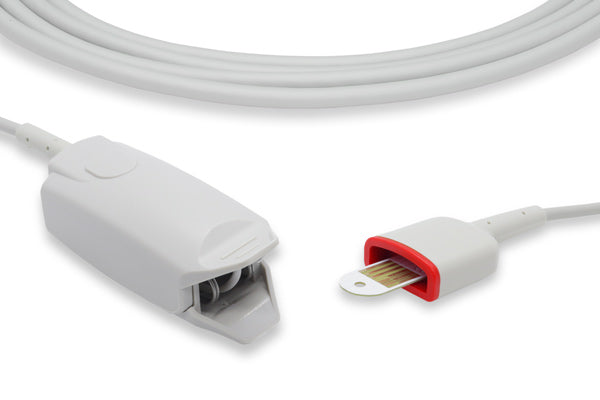 Cables & Sensors Short Adult Clip SpO2 Sensor - Masimo Compatible - 1269