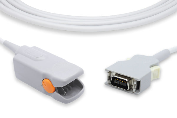 Cables & Sensors Masimo Compatible Direct-Connect SpO2 Sensor - 1969 (Adult Clip)